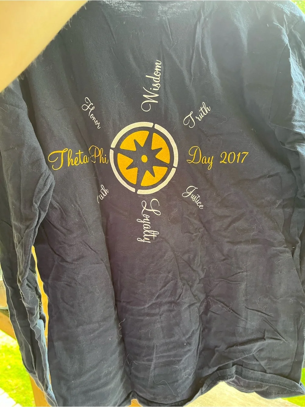 Theta Phi Alpha Kids' Long Sleeve Shirt - Navy